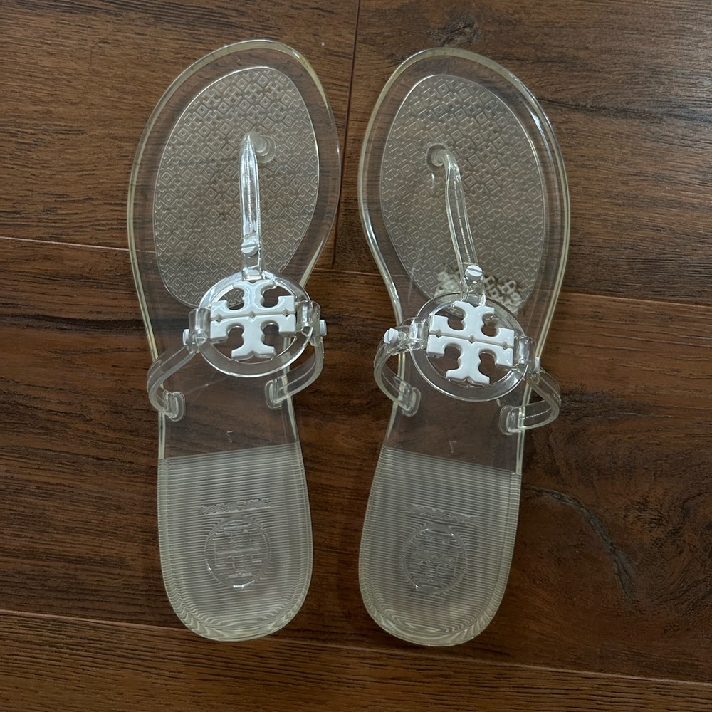 Tory Burch Mini Miller Jelly Thong Sandals